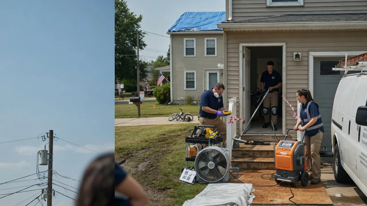 Water Damage Repair in Lusby, MD near me